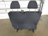 16-23  Mercedes Benz Metris Van Black Cloth 2nd Row Bench Seat - Image 6