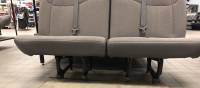 11-21 Chevy Express/GMC Savana Van 4-Passenger Gray Cloth Split Bench Seat - Image 4