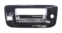 07-14 Chevy Silverado/GMC Sierra Tailgate Handle Bezel, Chrome Plated, w/ Key Hole, w Camera