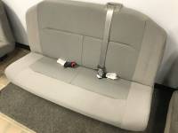 08-15 Ford Econoline Van 3rd/4th Row 3-Passenger Gray XL Cloth Bench Seat