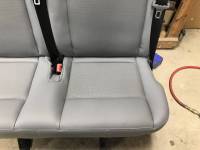2015-2018 Ford Transit Van OEM Gray Vinyl 3-Passenger 62 in. Split Bench Seat - Image 6
