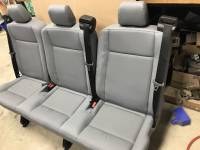 2015-2018 Ford Transit Van OEM Gray Vinyl 3-Passenger 62 in. Split Bench Seat - Image 17