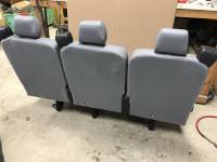 2015-2018 Ford Transit Van OEM Gray Vinyl 3-Passenger 62 in. Split Bench Seat - Image 18