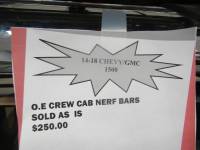 14-18 Chevy Silverado 1500/GMC Sierra 1500 O.E Crew Cab Nerf Bar - Image 2