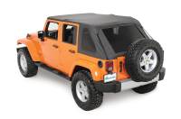 07-18 Jeep Wrangler Rampage Sailcloth Trail Soft Top With Tinted Windows - Image 2