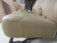 00-06 Chevy Suburban Brown Leather 2nd Row Rear Bench Seat - Image 7