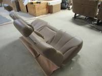 00-06 Chevy Suburban Brown Leather 2nd Row Rear Bench Seat - Image 11