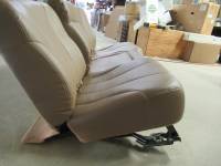 00-06 Chevy Suburban Brown Leather 2nd Row Rear Bench Seat - Image 12