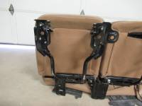 00-06 Chevy Suburban Brown Leather 2nd Row Rear Bench Seat - Image 16