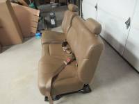 00-06 Chevy Tahoe Brown Leather 2nd Row Rear Bench Seat - Image 5