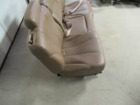 00-06 Chevy Tahoe Brown Leather 2nd Row Rear Bench Seat - Image 14