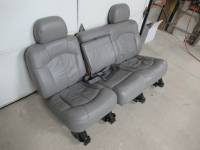 00-06 Chevy Suburban Gray Leather 2nd Row Rear Bench Seat