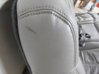 00-06 Chevy Suburban Gray Leather 2nd Row Rear Bench Seat - Image 4