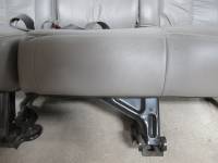 00-06 Chevy Suburban Gray Leather 2nd Row Rear Bench Seat - Image 15