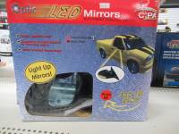 97-04 Ford Truck CIPA Black Paintable Mirror W/ LED Light - Image 3