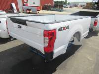 New 17-C Ford F-250/F-350 Super Duty White 8ft Long Bed Truck Bed 