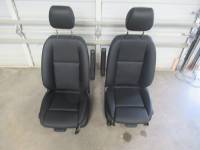 New and Used OEM Seats - Mercedes Benz Replacement Seats - 19-20 Mercedes Benz Sprinter Van Black Leather Front Bucket Seats