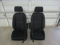 19-2023 Mercedes Benz Sprinter Van Black Cloth Front Bucket Seats
