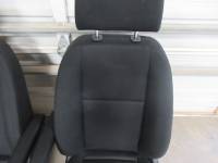 19-2023 Mercedes Benz Sprinter Van Black Cloth Front Bucket Seats - Image 9