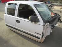 99-06 Chevy Silverado Extended Cab White Truck Cab - Image 9