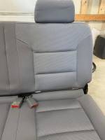 14-18 Chevy Silverado/GMC Sierra Double/Extended Cab 2nd Row Gray Cloth Bench Seat - Image 11