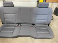 14-18 Chevy Silverado/GMC Sierra Double/Extended Cab 2nd Row Gray Cloth Bench Seat - Image 2