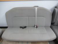 08-15 Ford Econoline Van 3rd/4th Row 3-Passenger Light Gray Cloth Bench Seat