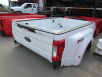 17-19 Ford F-250/F-350 Super Duty White 8ft Long Dually Bed Truck Bed - Image 27