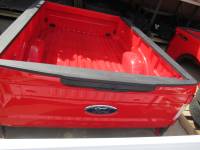 17-22 Ford F-250/F-350 Super Duty Red 8ft Long Bed Truck Bed - Image 12