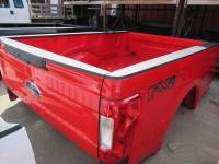 17-22 Ford F-250/F-350 Super Duty Red 8ft Long Bed Truck Bed - Image 26