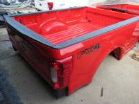 17-19 Ford F-250/F-350 Super Duty Red 8ft Long Bed Truck Bed - Image 23