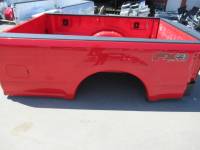 17-19 Ford F-250/F-350 Super Duty Red 8ft Long Bed Truck Bed - Image 7