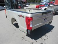 17-19 Ford F-250/F-350 Super Duty White/Gold 8ft Long Bed Truck Bed - Image 10