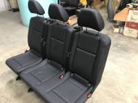 16-23  Mercedes Benz Metris Van Black Leather 3-Passenger 3rd Row Bench Seat - Image 17
