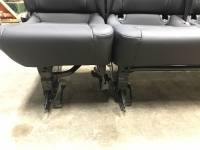 16-23  Mercedes Benz Metris Van Black Leather 3-Passenger 3rd Row Bench Seat - Image 7