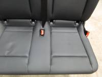 16-23  Mercedes Benz Metris Van Black Leather 3-Passenger 3rd Row Bench Seat - Image 16