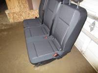 16-23 Mercedes Benz Metris Van Black Cloth 3-Passenger Split Bench Seat - Image 29