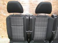16-23 Mercedes Benz Metris Van Black Cloth 3-Passenger Split Bench Seat - Image 11