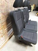 16-23 Mercedes Benz Metris Van Black Cloth 3-Passenger Split Bench Seat - Image 5