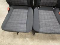 16-23 Mercedes Benz Metris Van Black Cloth 3-Passenger Split Bench Seat - Image 13