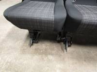 16-23 Mercedes Benz Metris Van Black Cloth 3-Passenger Split Bench Seat - Image 14
