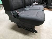 16-23 Mercedes Benz Metris Van Black Cloth 3-Passenger Split Bench Seat - Image 7