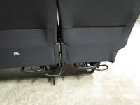 16-23 Mercedes Benz Metris Van Black Cloth 3-Passenger Split Bench Seat - Image 49