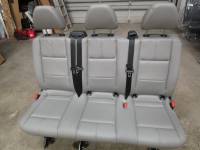 16-23  Mercedes Benz Metris Van Aftermarket Gray Leather 3-Pass Bench Seat - Image 2
