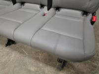 16-23  Mercedes Benz Metris Van Aftermarket Gray Leather 3-Pass Bench Seat - Image 18