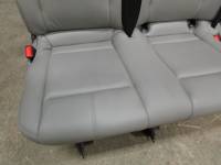 16-23  Mercedes Benz Metris Van Aftermarket Gray Leather 3-Pass Bench Seat - Image 16