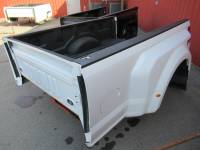 Used 17-19 Ford F-250/F-350 Super Duty White 8ft Long Dually Bed Truck Bed - Image 3