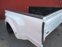 Used 17-19 Ford F-250/F-350 Super Duty White 8ft Long Dually Bed Truck Bed - Image 10