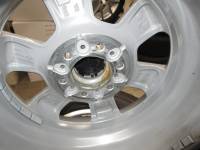 07-19 Mercedes-Benz Sprinter 2500 Van 16" 6 Lug Aluminum Wheel with LT245/75R16 Michelin Agilis LTX tires - Image 15