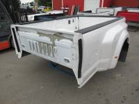 17-19 Ford F-250/F-350 Super Duty Pearl White 8ft Long Dually Bed Truck Bed - Image 4